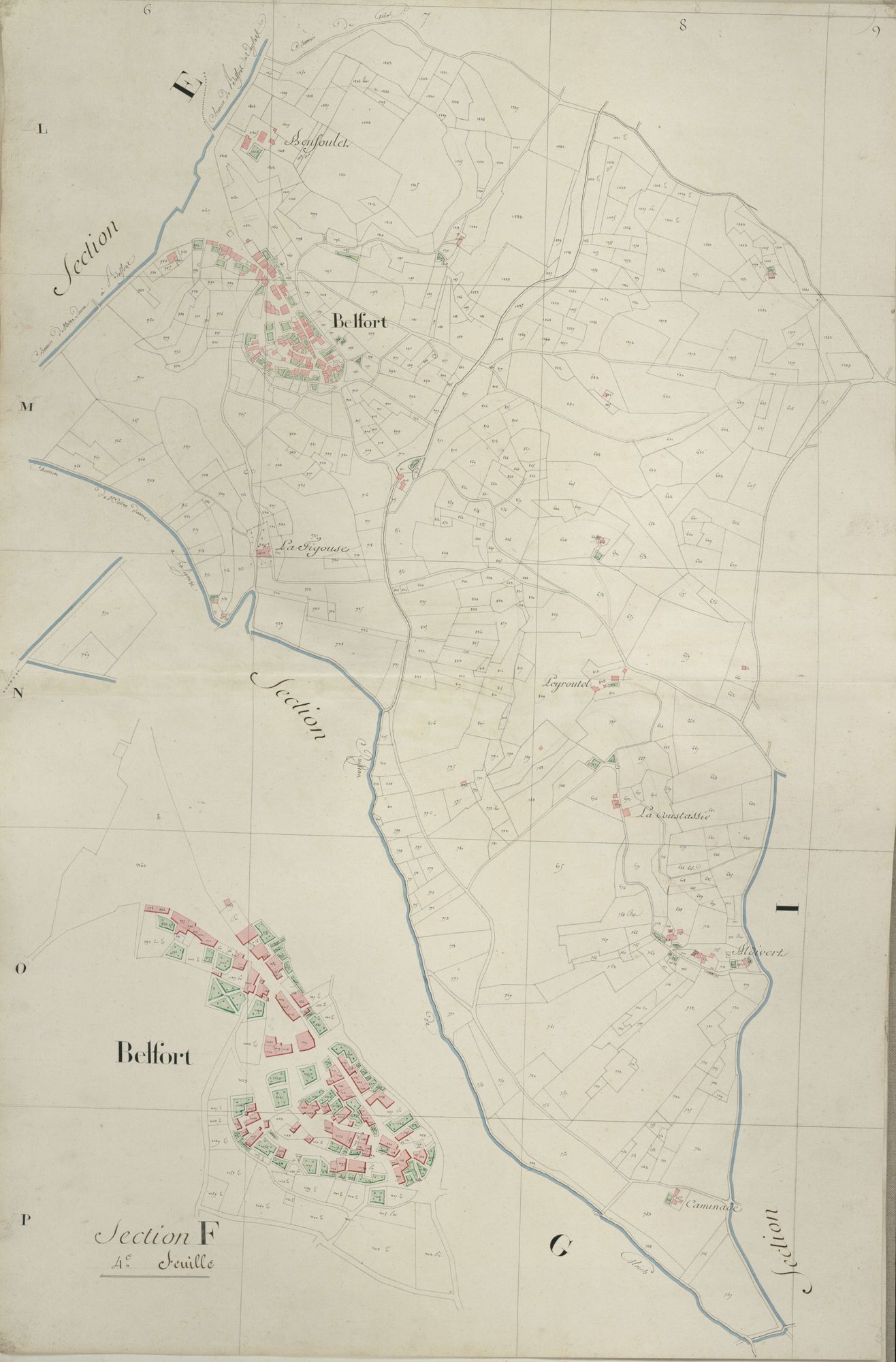 section F, 4ème feuille