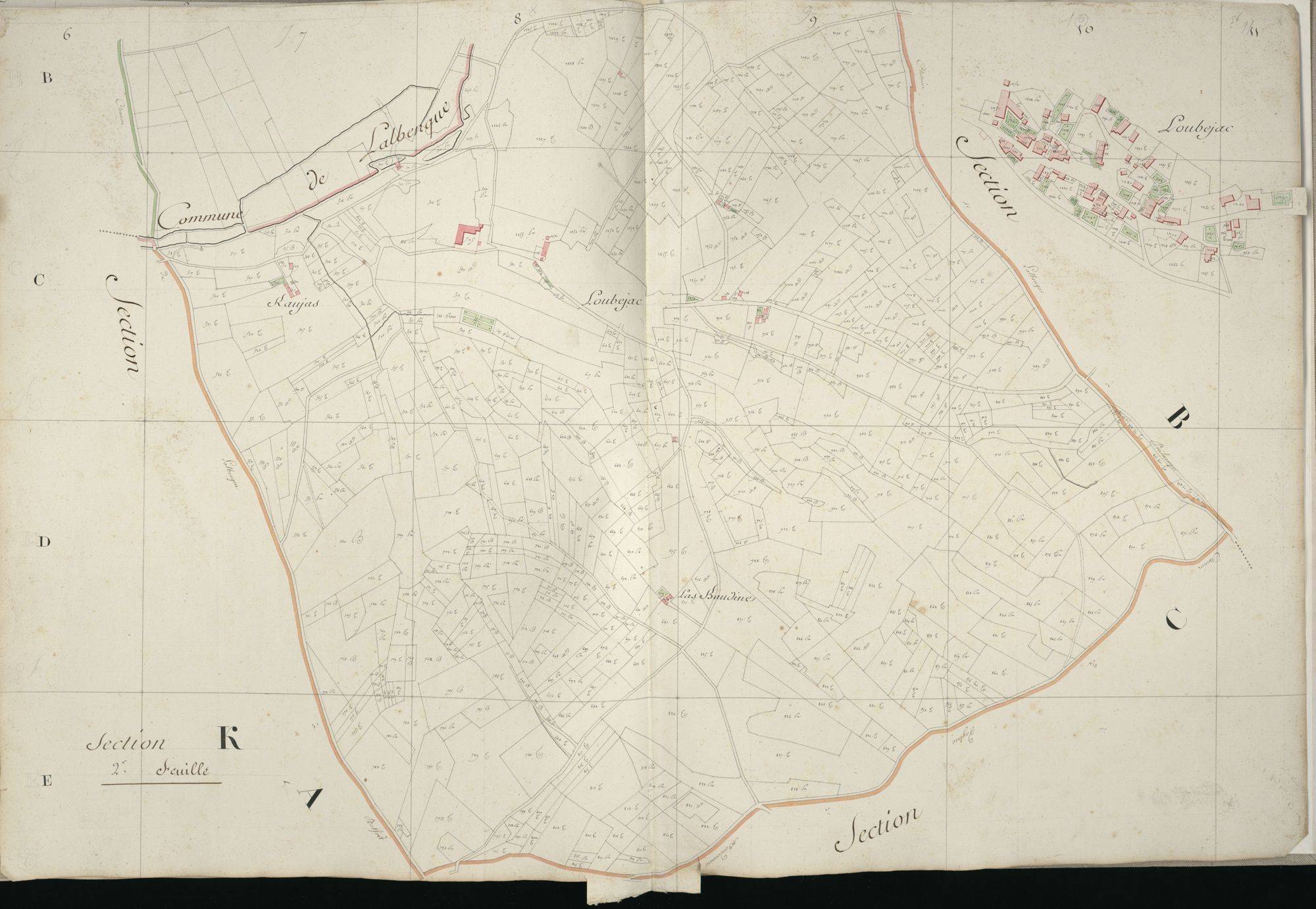 section K, 2ème feuille