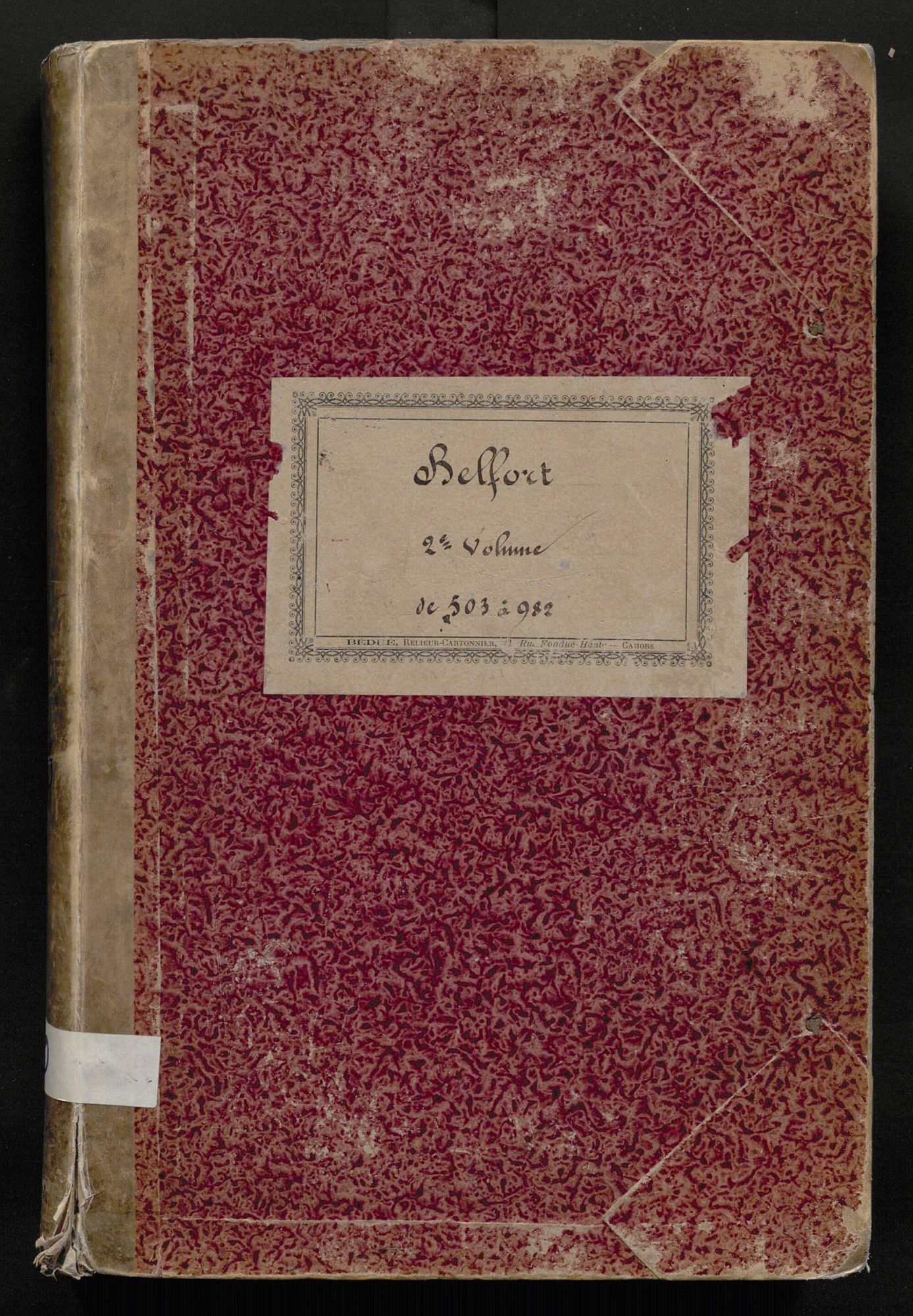 Folios 503-982