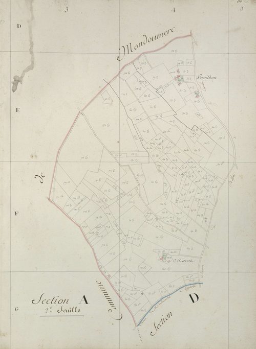 section A, 2ème feuille