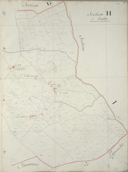 section H, 3ème feuille