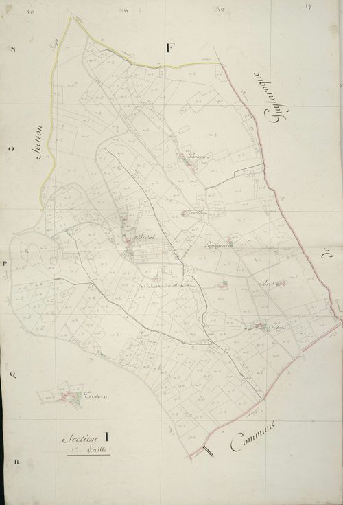 section I, 1ère feuille