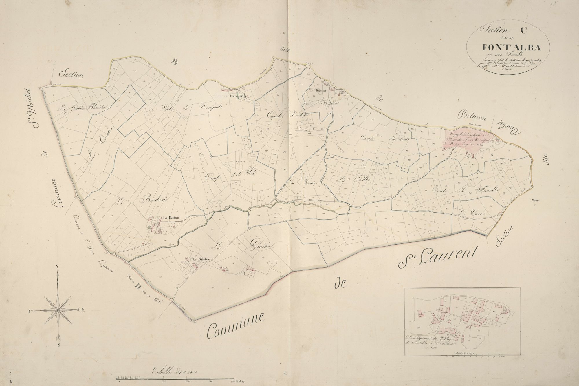 section C de Fontalba, 1ère feuille