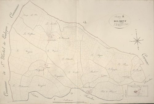 section B de Belmont, 1ère feuille