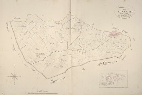 section C de Fontalba, 1ère feuille