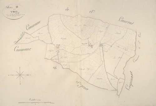 section D du Trel, 1ère feuille