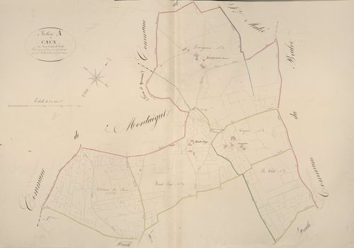 section A de Caux, 1ère feuille