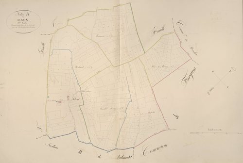 section A de Caux, 2ème feuille