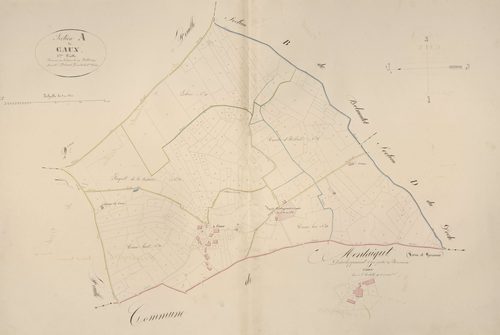 section A de Caux, 3ème feuille