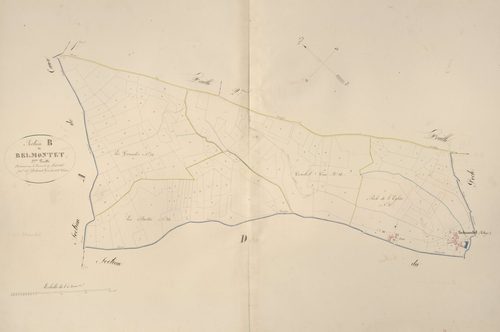 section B de Belmontet, 3ème feuille