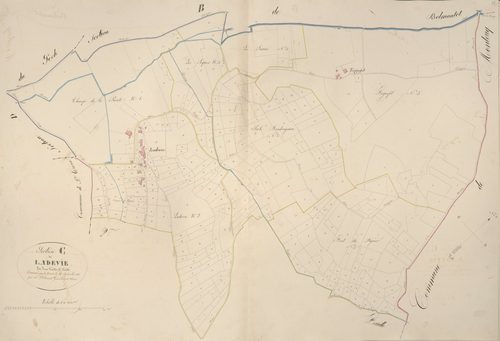 section C de Ladevie, 1ère feuille