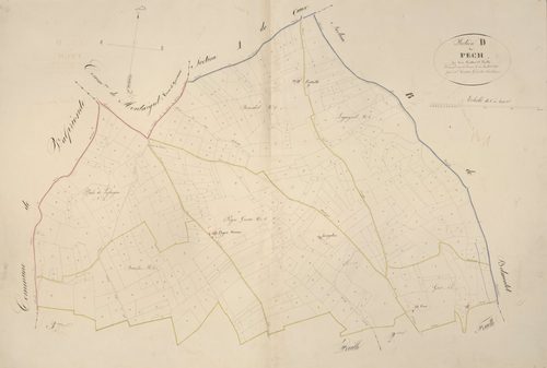 section D du Pech, 1ère feuille