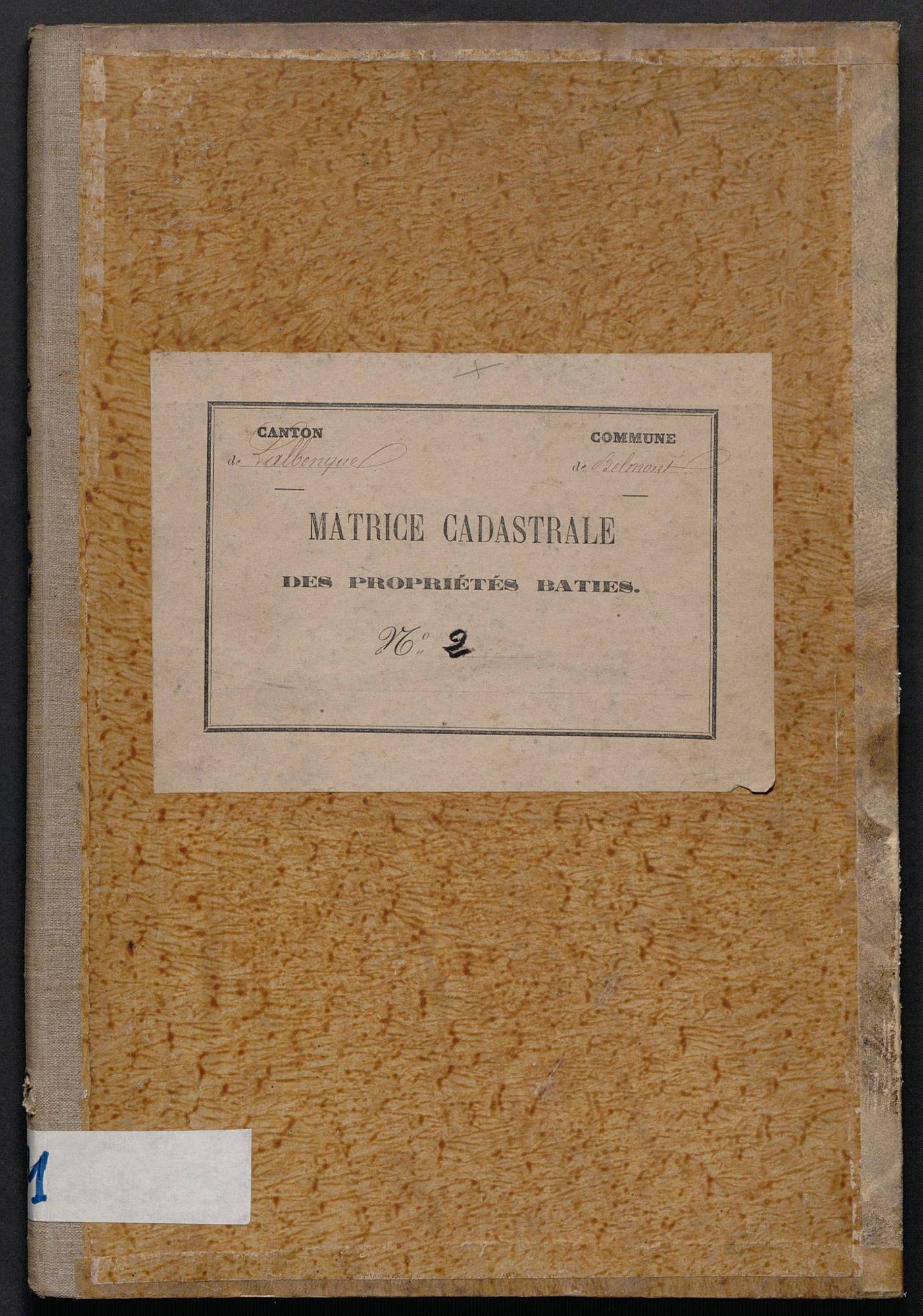 Cases 1-139. Augmentations et diminutions (1884-1891)