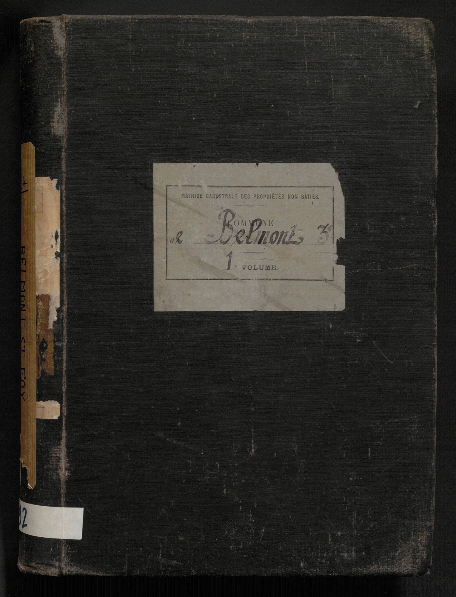 Folios 1-492. Augmentations et diminutions (1913-1932)