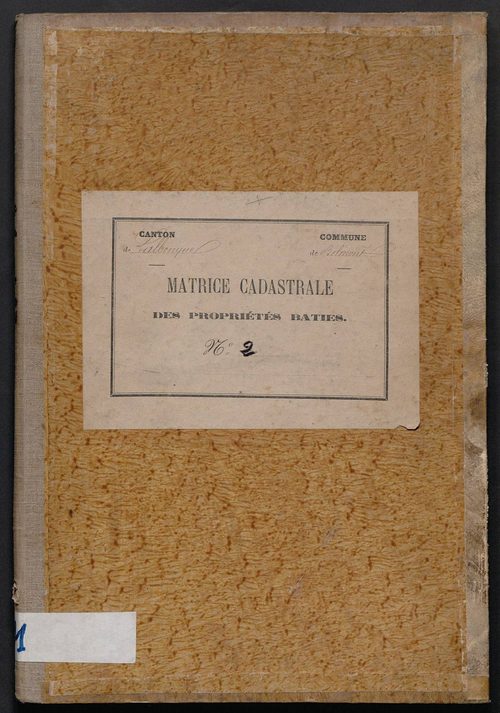 Cases 1-139. Augmentations et diminutions (1884-1891)