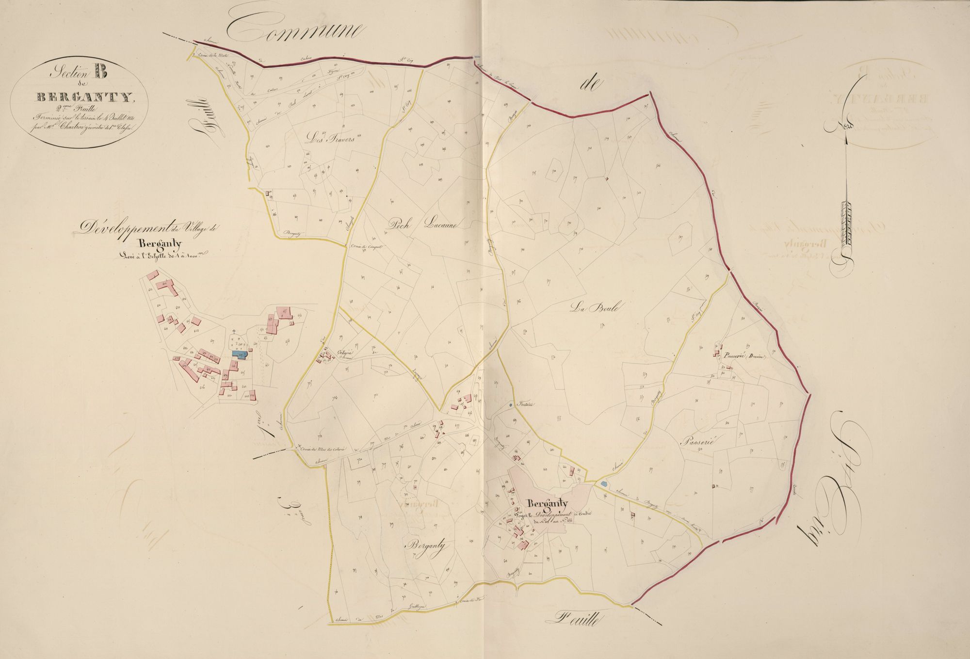section B de Berganty, 2ème feuille