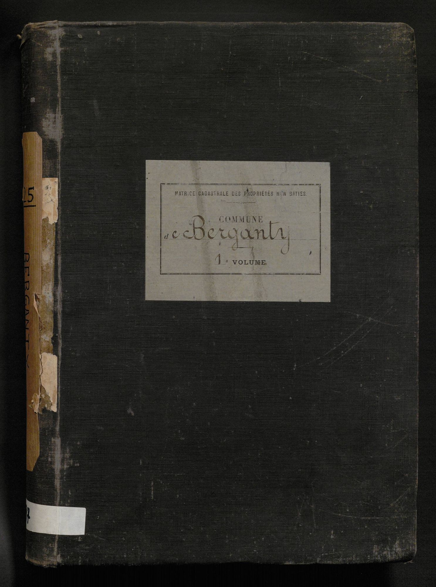 Folios 1-274. Augmentations et diminutions (1914-1932)