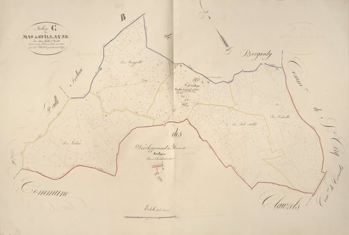 section C du Mas de Guillayne, 1ère feuille