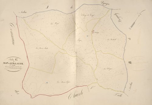 section C du Mas de Guillayne, 2ème feuille