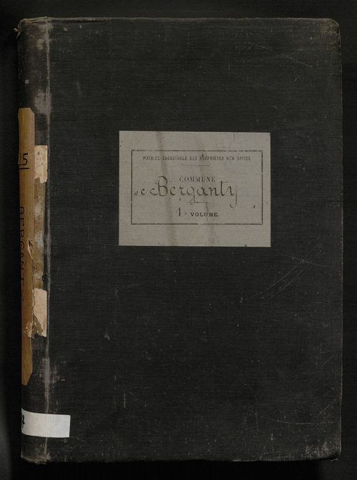 Folios 1-274. Augmentations et diminutions (1914-1932)