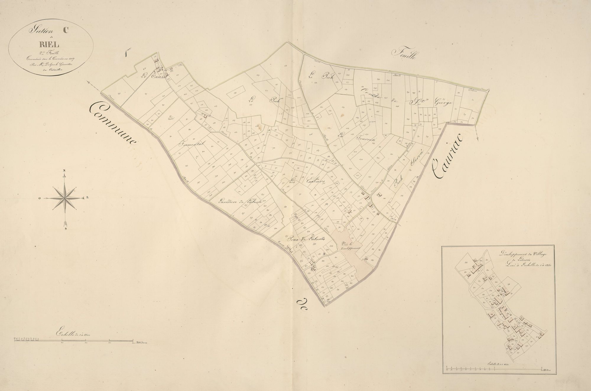 section C de Riel, 2ème feuille