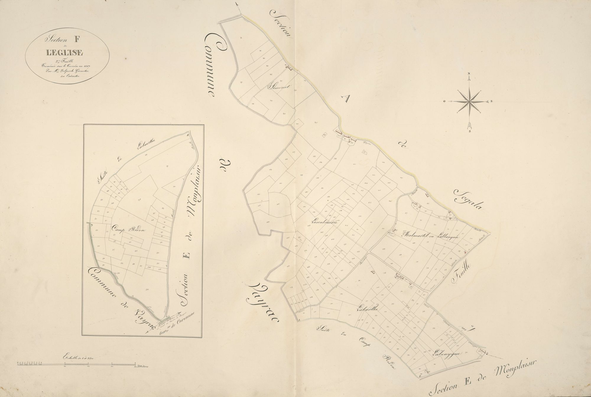 section F de l'Eglise, 2ème feuille