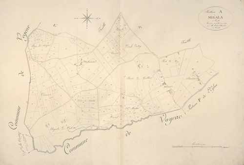section A du Ségala, 1ère feuille