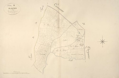 section B de Plagnes, 1ère feuille