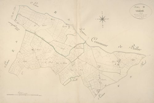 section D du Verdié, 1ère feuille