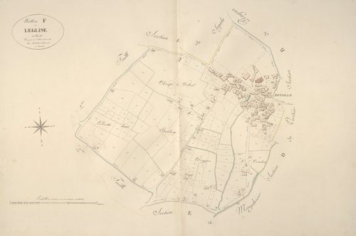 section F de l'Eglise, 1ère feuille