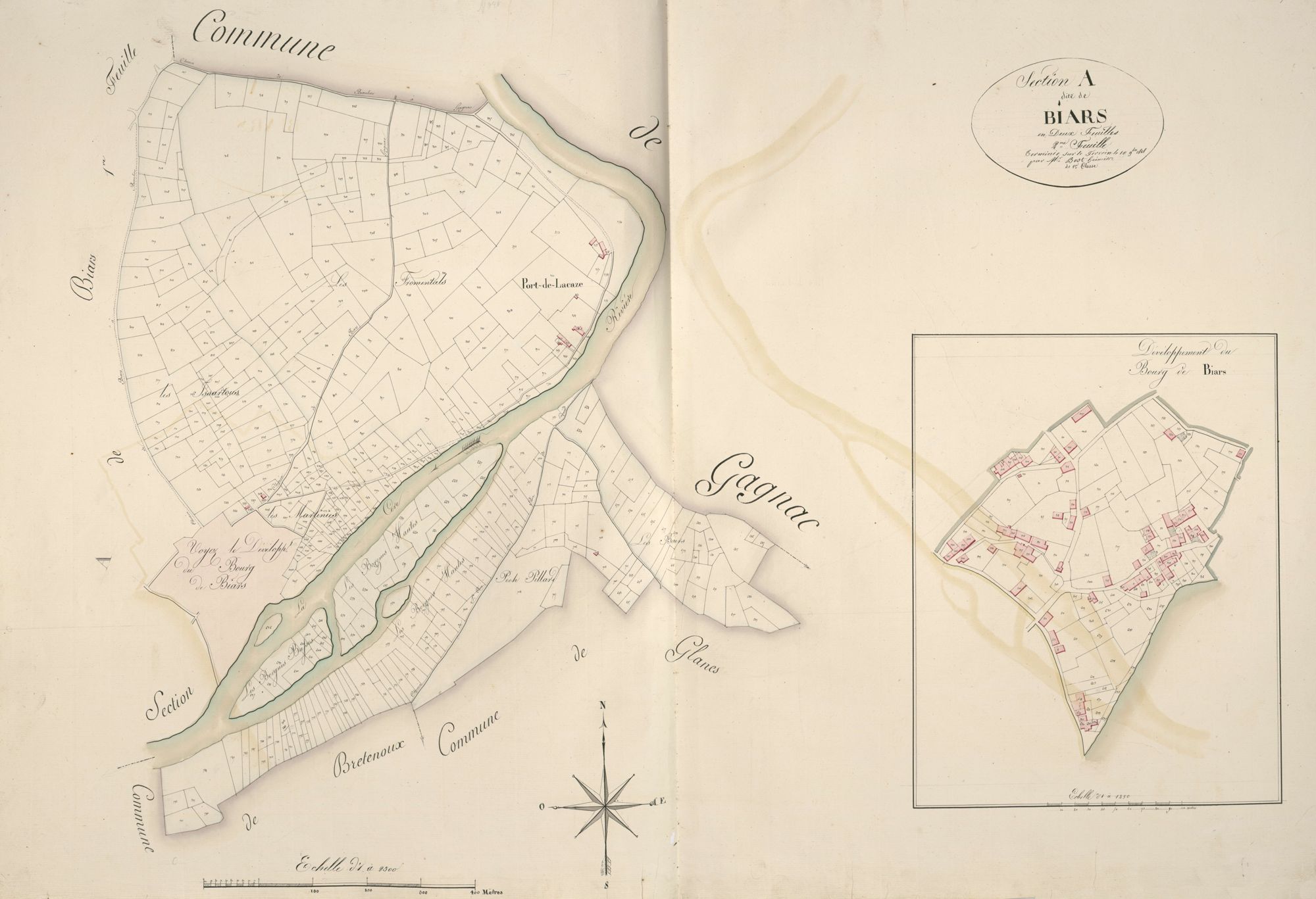 section A de Biars, 2ème feuille