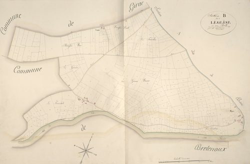 section B de l'Eglise, 1ère feuille