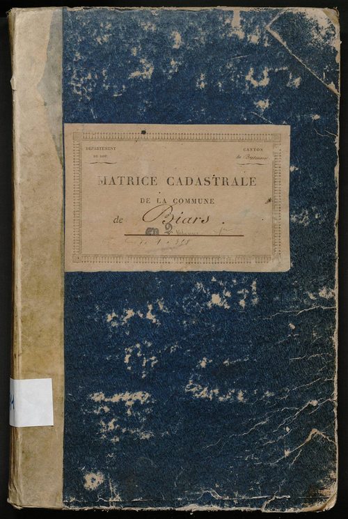 Folios 1-358. Augmentations et diminutions (1869-1914)