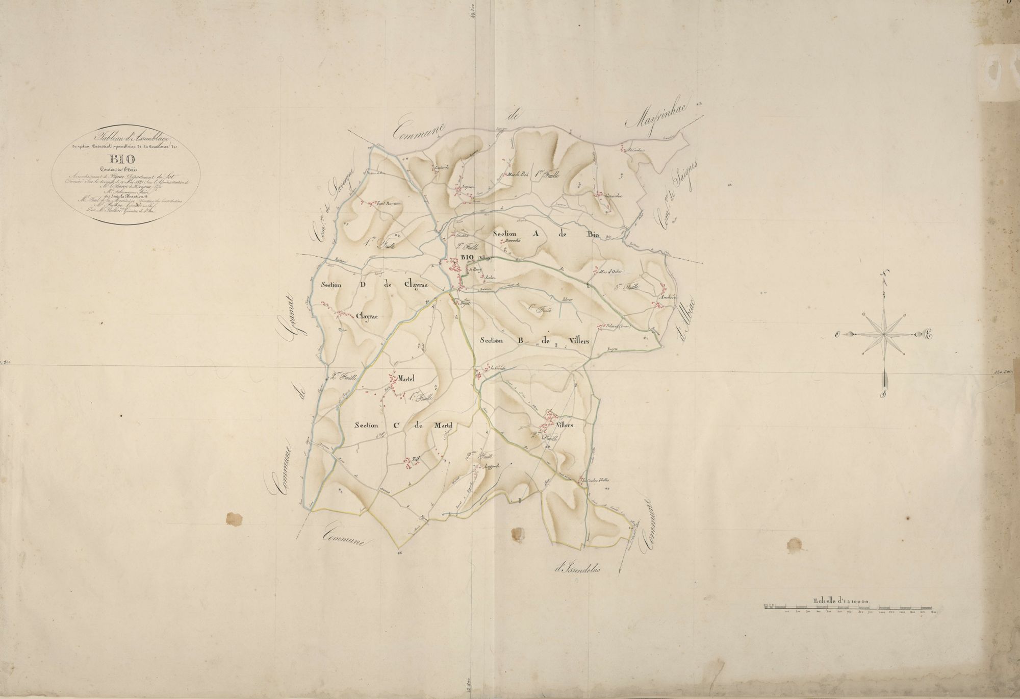 tableau d'assemblage