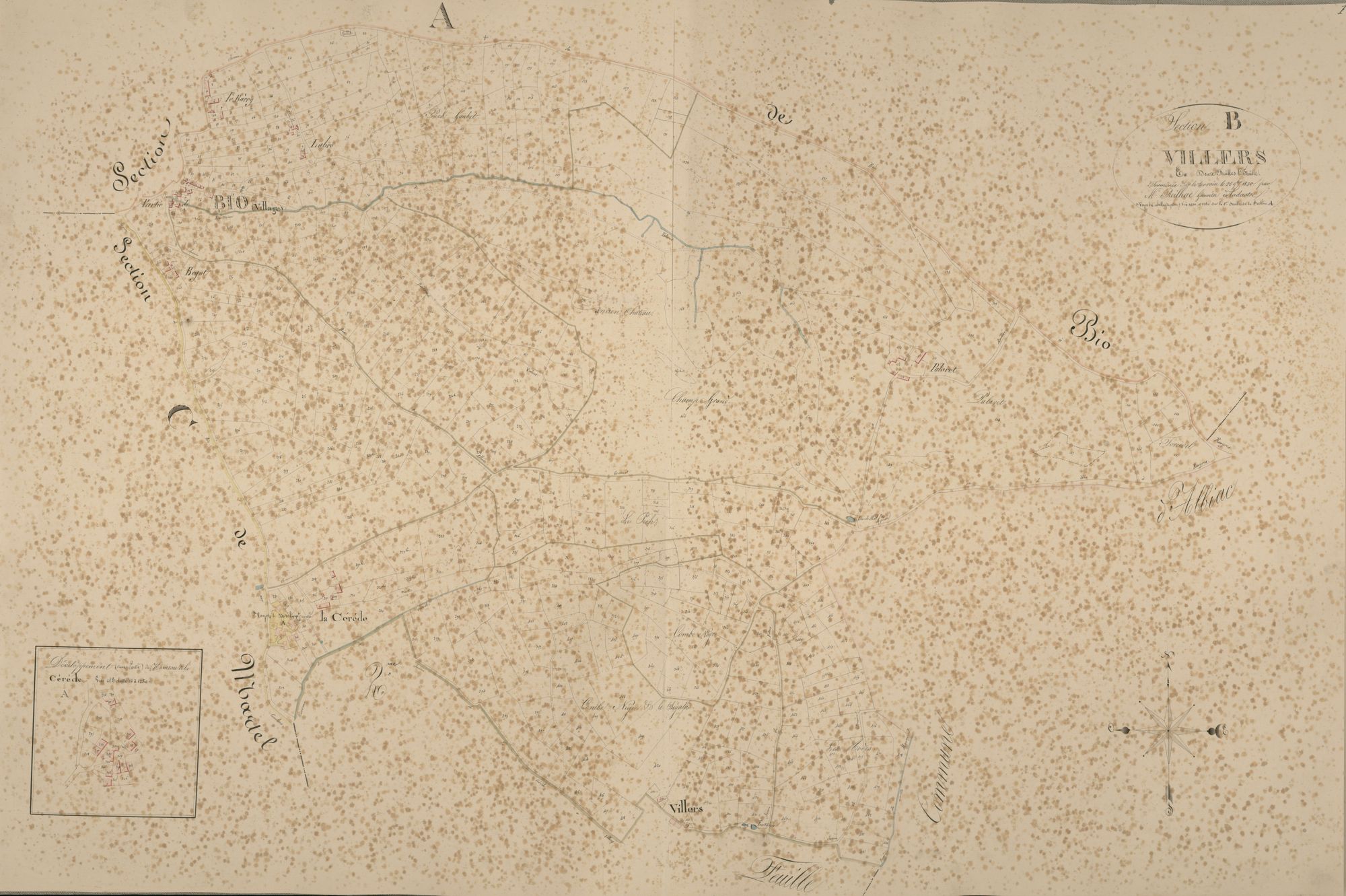section B de Villers, 1ère feuille