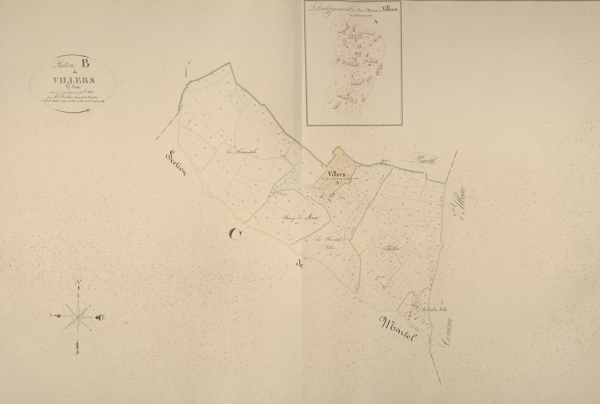 section B de Villers, 2ème feuille