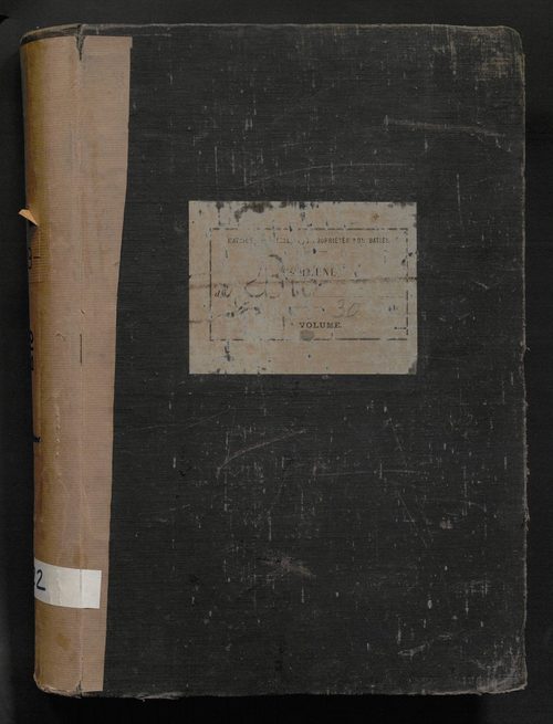 Folios 1-492. Augmentations et diminutions (1914-1952)