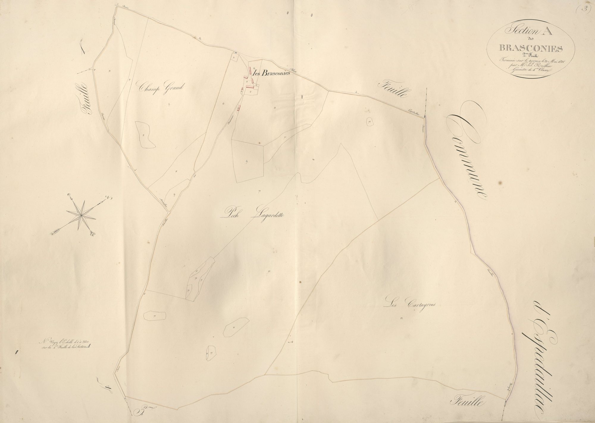 section A de Brasconies, 2ème feuille
