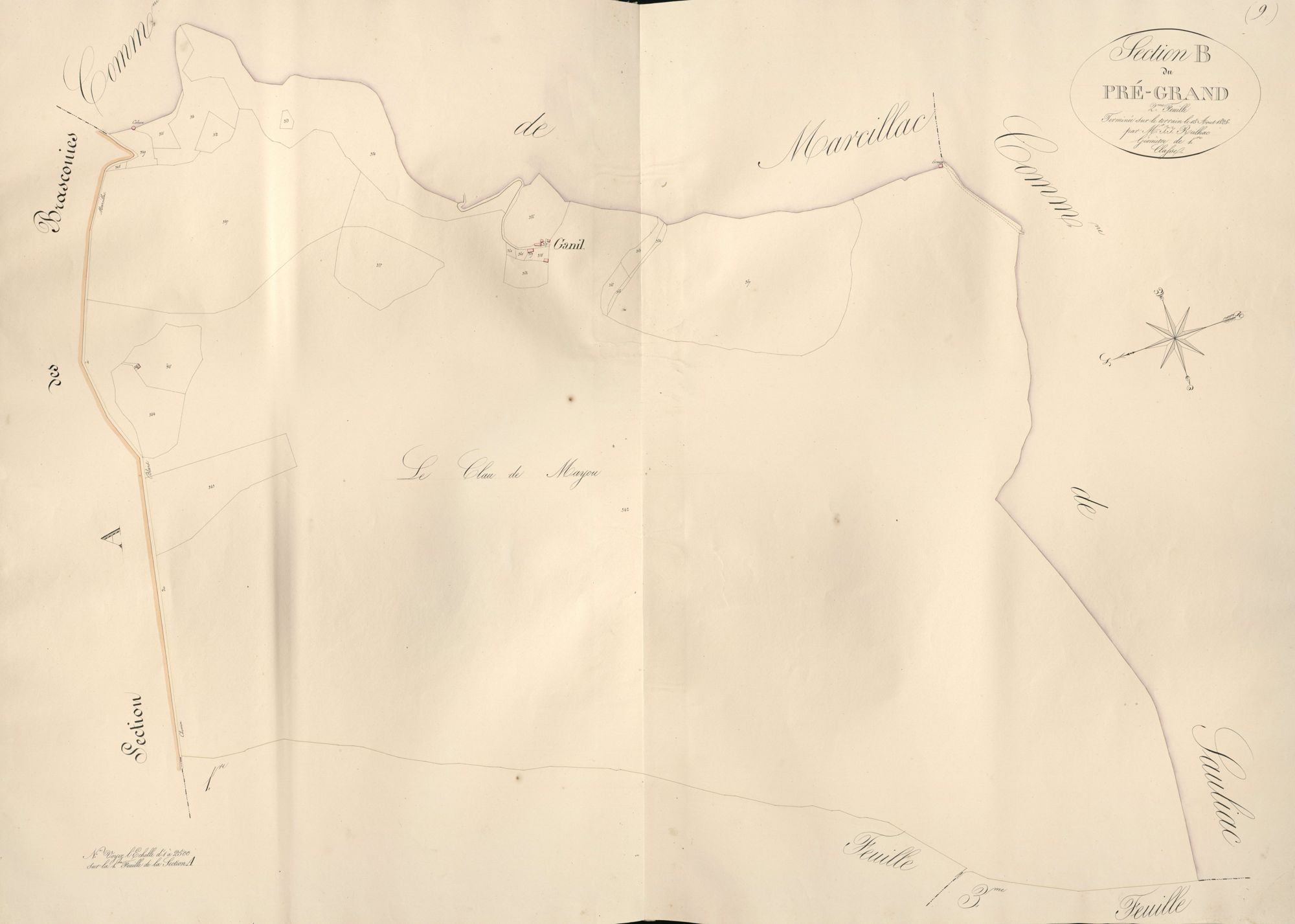 section B de Pré-Grand, 2ème feuille