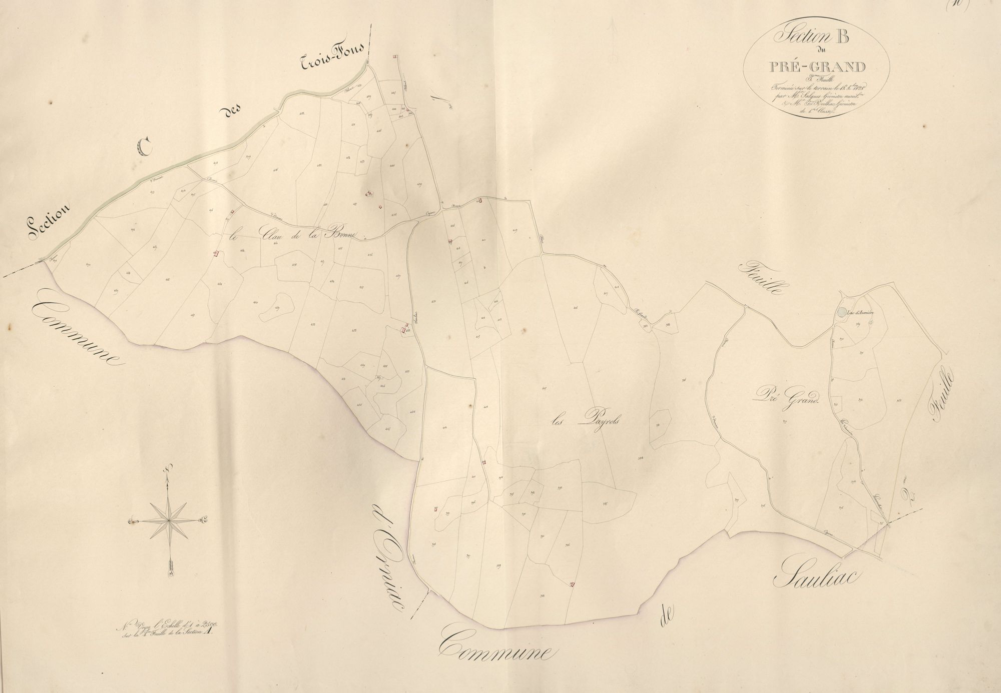 section B de Pré-Grand, 3ème feuille