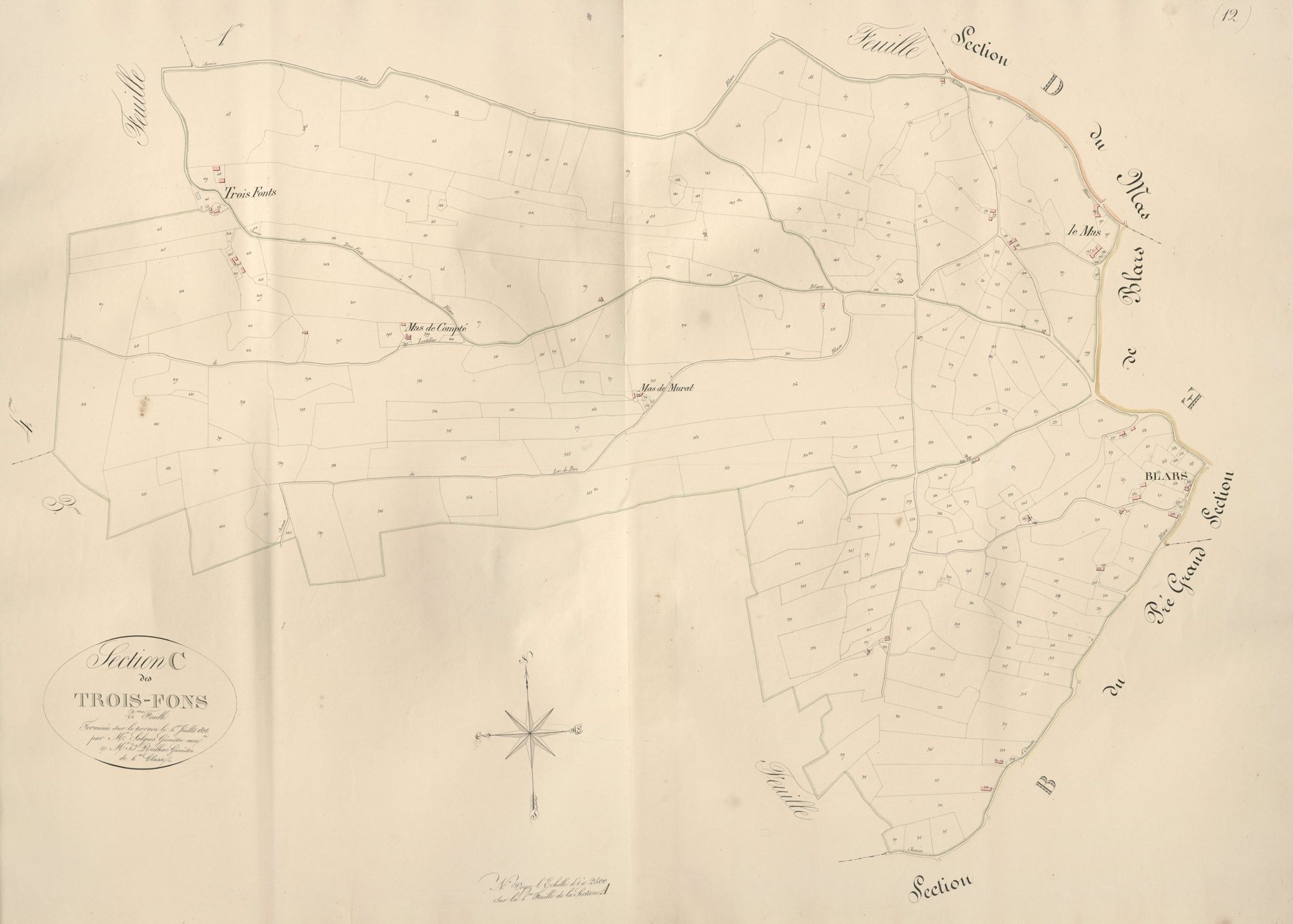 section C des trois-Fons, 2ème feuille