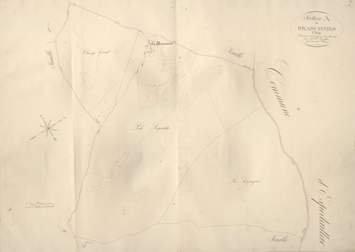 section A de Brasconies, 2ème feuille