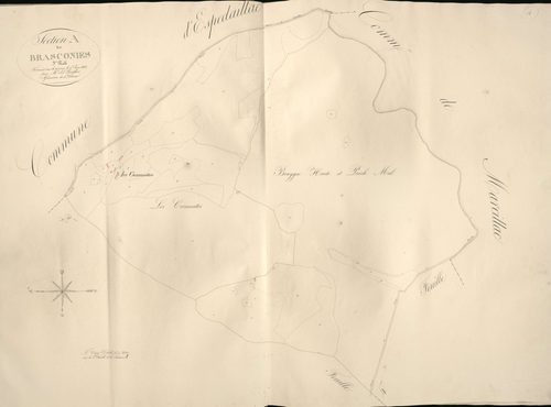 section A de Brasconies, 3ème feuille