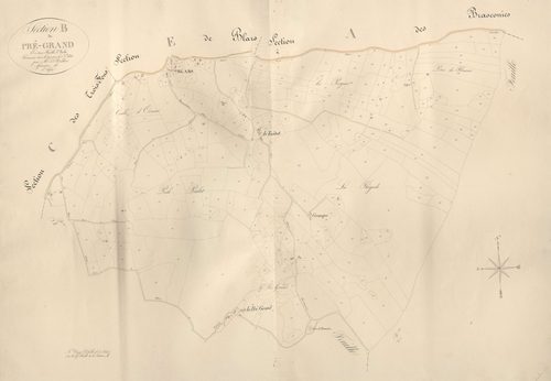 section B de Pré-Grand, 1ère feuille