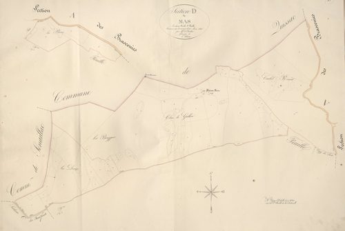 section D du Mas, 1ère feuille