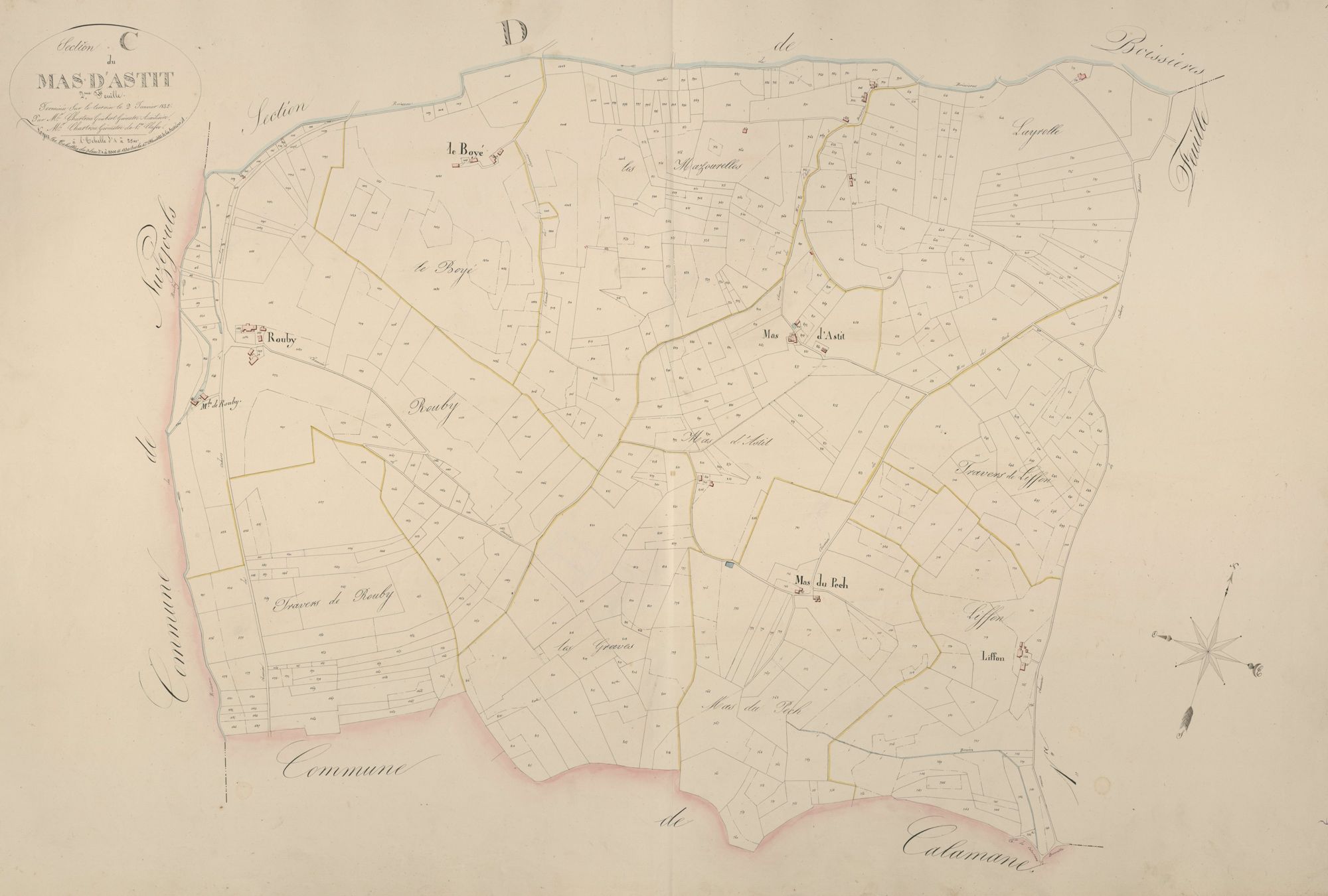 section C du Mas d'Astit, 2ème feuille