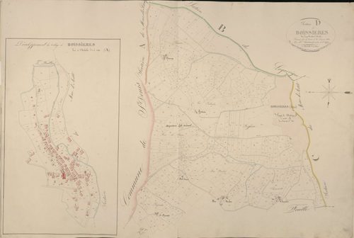 section D de Boissières, 1ère feuille