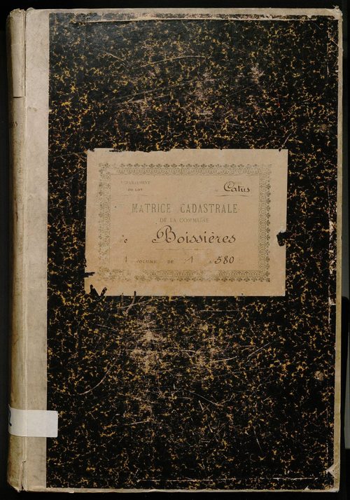 Folios 1-580. Augmentations et diminutions (1835-1914)
