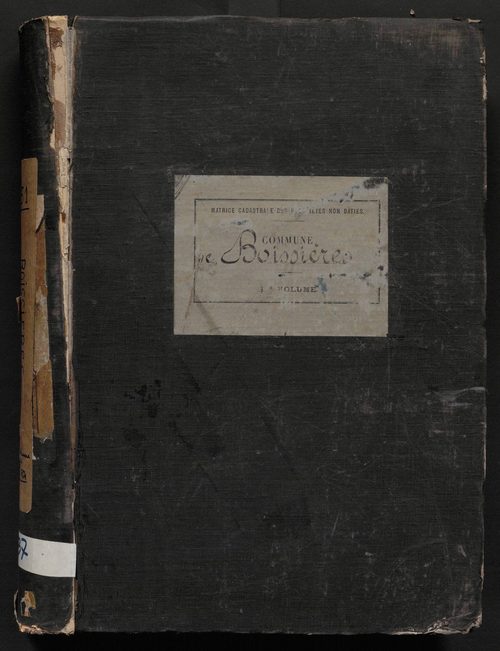 Folios 1-484. Augmentations et diminutions (1913-1937)