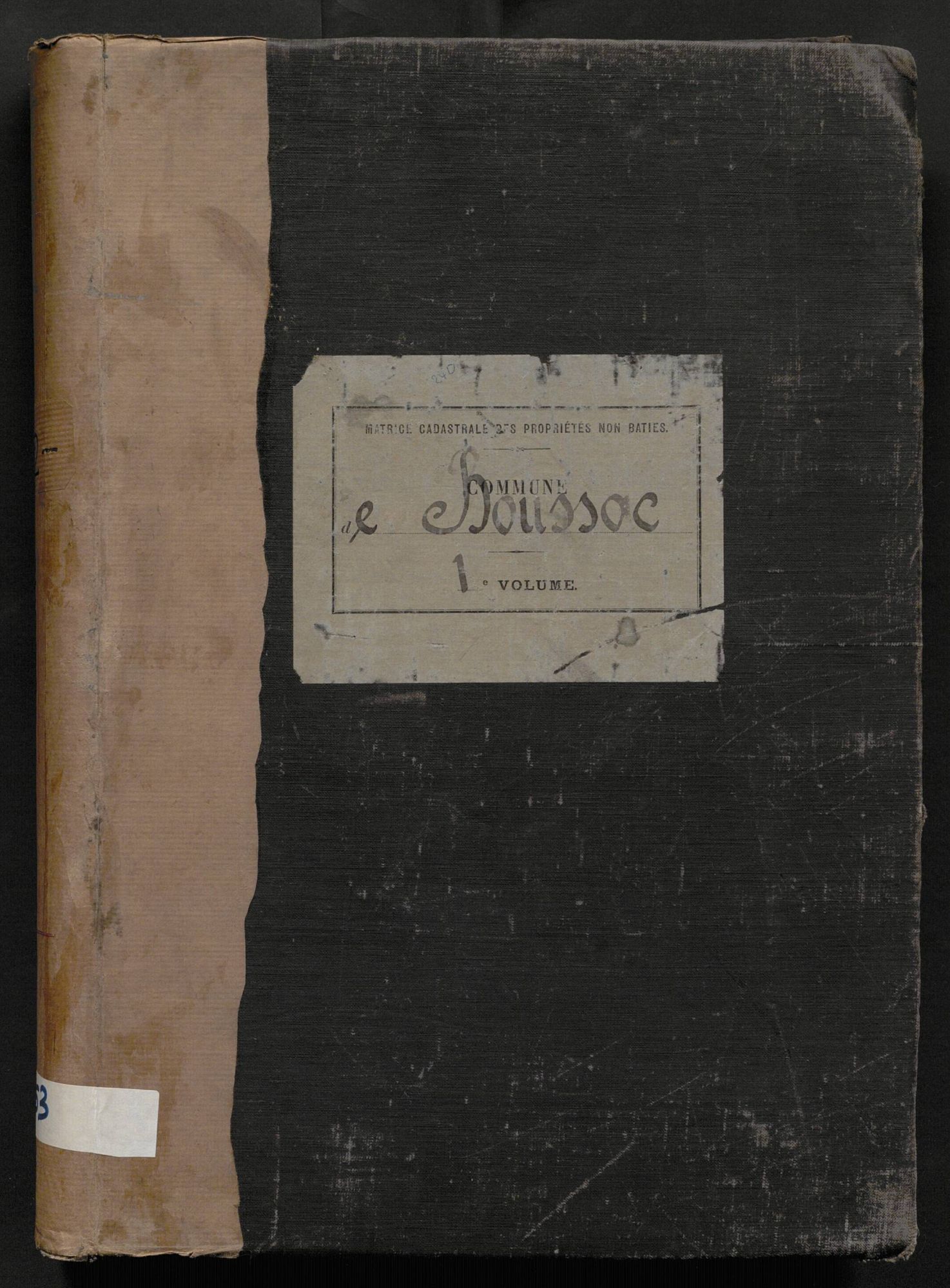 Folios 1-349. Augmentations et diminutions (1914-1957)